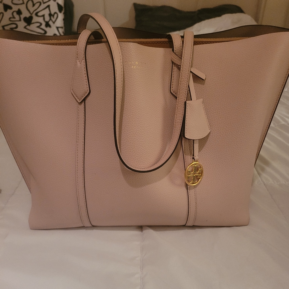 Tory Burch triple compartment tote